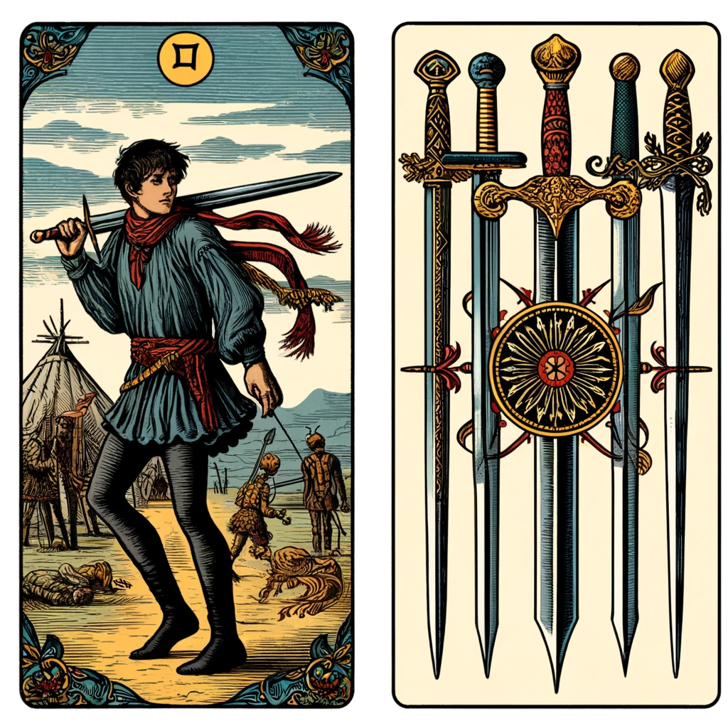 7 de Espadas no Tarot