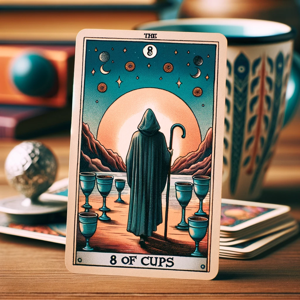 8 de Copas no Tarot